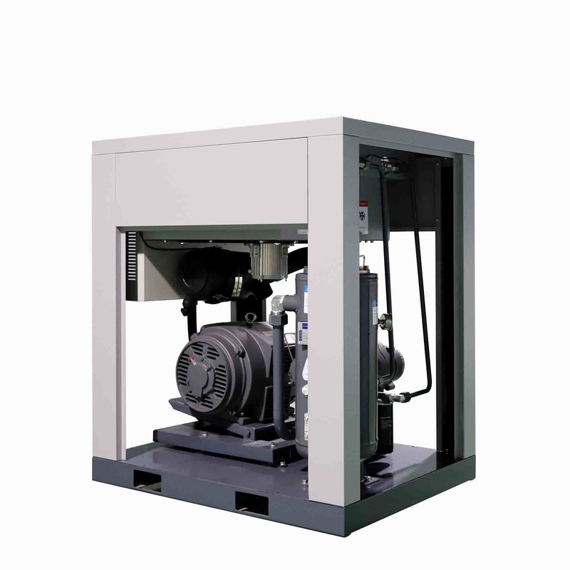 50HP Single Stage Protable Belt Driven Screw Air Compressor 37KW 8 Bar Pressure