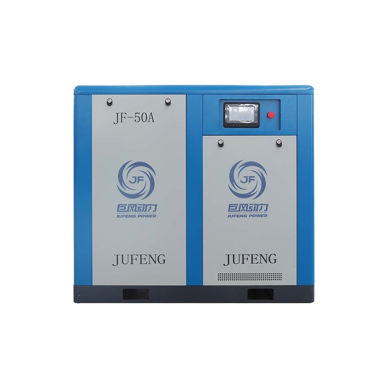 OEM 37kw 50 HP Direct Driven Screw Air Compressor Single Stage Fixed Speed Type