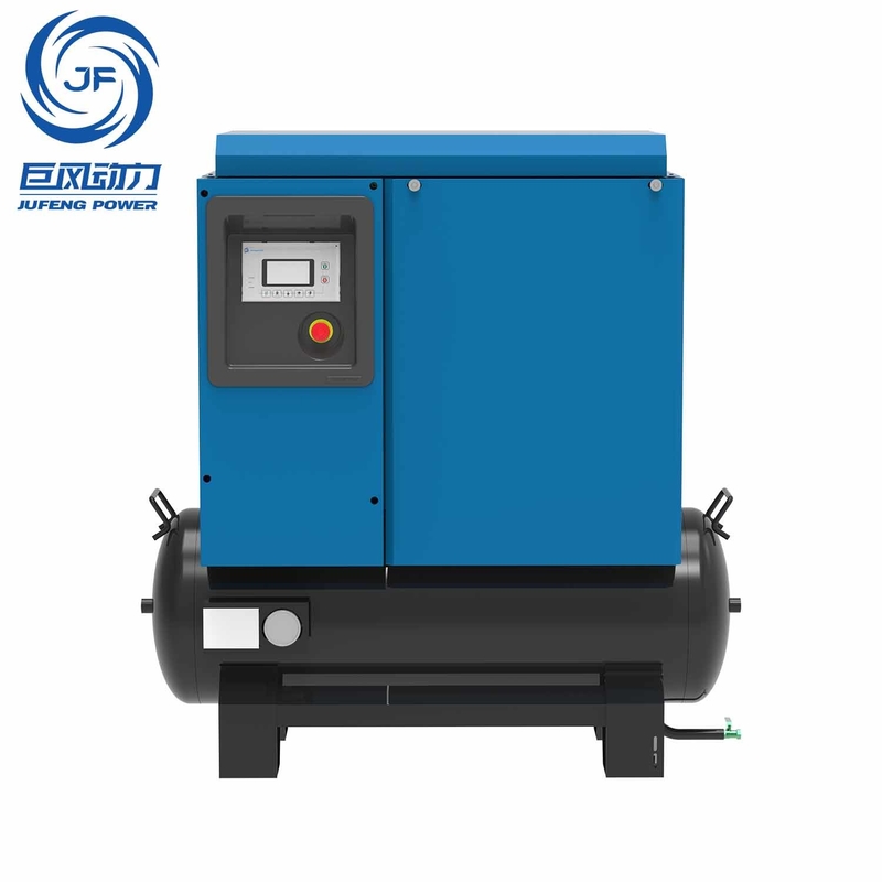 8-16bar 10hp 220v Removable Single-phase Permanent Magnet Screw Air Compressor with 490-980 L/min Displacement