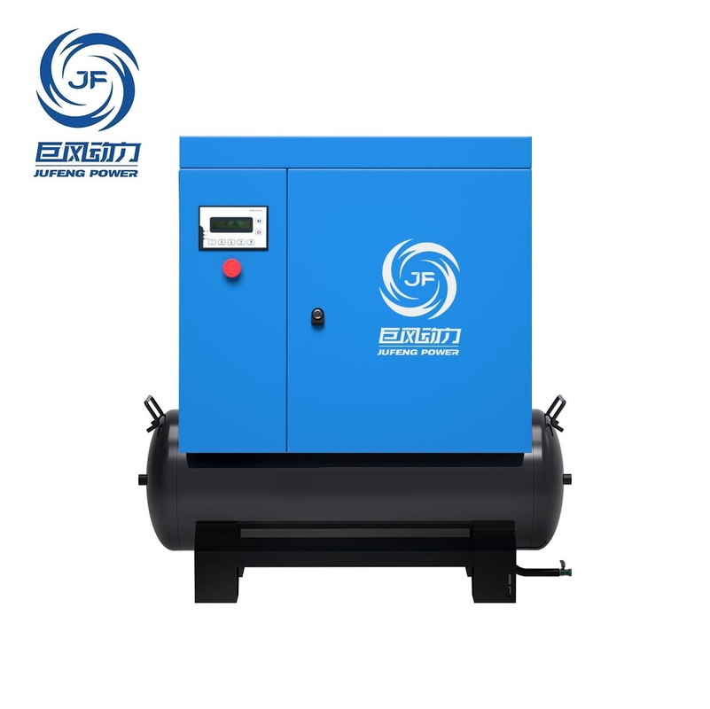 65-75 dB A Noise Level Single Phase Portable Screw Air Compressor with 110V/220V Voltage and 200-700 L/min Displacement