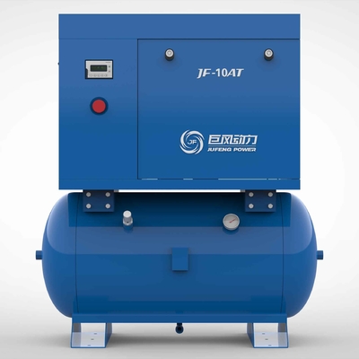 Jufeng single phase permanent magnet screw air compressor 10hp 7.5kw