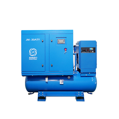 4 In 1 22kw Permanent Magnet Frequency Conversion Screw Air Compressor For Laser Cutting Machine