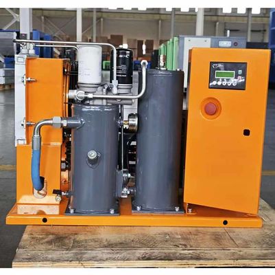 8 bar IP55 air-cooled 4kw screw air compressor with tank